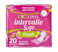 Lines Intervallo Fresh - Pack de 20 protectores plegados