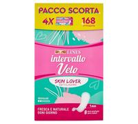 Lines Intervalo Velo Skin Lover, paquete de 168 protectores de deslizamiento