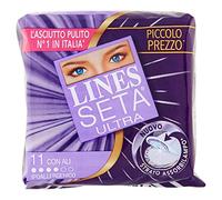 Lines Lines Assorbenti Seta Ultra Lungo Ali Normal 11 La Gamma Di Assorbenti Che Offre L'Asciutto Pulito N°1 In Italia, Grazie Alla Tecnologia Instant Dry. 100 ml
