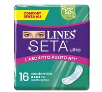 Lines Seda Ultra Anatómico, 16 Piezas