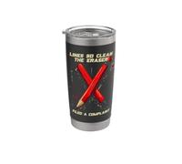 LINES SO CLEAN THE ERASER FILED A COMPLAINT Vaso térmico de acero inoxidable de doble pared
