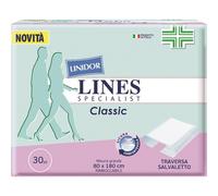 Lines Specialist Classic Protector de Cama 80x180 cm 30 uds