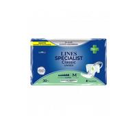Lines Specialist Classic Unisex Pañales Super M 30 uds