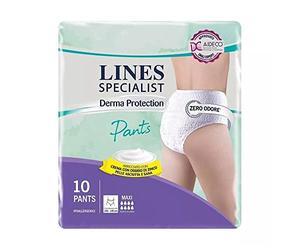 Lines Specialist - Derma Protection Pants Maxi Mutandina Taglia M, 10 pants