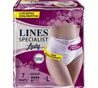 Lines Specialist Pants - Compresas discretas para orina 7 unidades Taglia L