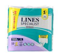 Lines Specialist Super Maxi - Pañales tipo braguita (12 unidades)