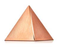 Lineshading Pirámide de cobre macizo con forma de Giza de oro morado para meditación, pirámide de meditación de 1.25 pulgadas para equilibrar chakras Reiki, curar cuerpo, recarga enfocada energía