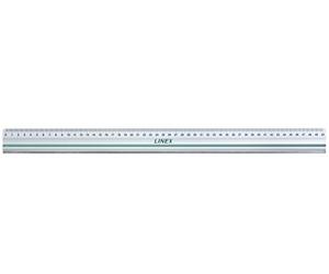 Linex 400082272 profesional Aluminio Regla para dibujo, Medir Y cortar antideslizante Efecto 10 unidades, 50 cm