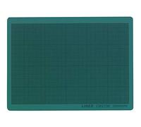 Linex Esterilla de corte A4, 21 x 30 cm, con rejilla mm, superficie de corte autorreparable, verde, 20 unidades
