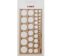 Linex - Plantilla para dibujar circunferencias de distintos tamaños