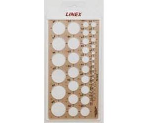 Linex - Plantilla para dibujar circunferencias de distintos tamaños
