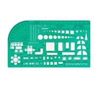 Linex - Plantilla universal para arquitectos, 200 x 115 mm