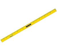 Linex Regla para pizarra (100 cm, mango de goma, plástico), color amarillo