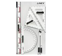 Linex - Regla - Pizarra de 6 piezas, herramientas de dibujo, juego de pizarra magnética para profesores