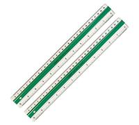 Linex Regla, regla de 30 cm, paquete de 2
