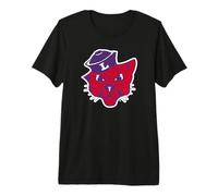 Linfield University Wildcats Mack Mascot Head Mark Camiseta Premium