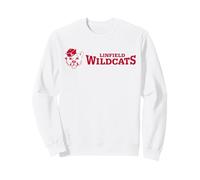 Linfield University Wildcats Mack Mascot Horizontal Sudadera