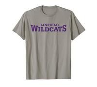 Linfield University Wildcats Stacked Word Mark Camiseta