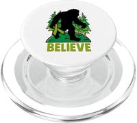 Linfoma no Hodgkin Cáncer Bigfoot Sobreviviente de Sasquatch PopSockets PopGrip para MagSafe