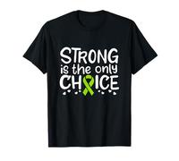 Linfoma no Hodgkin Cancer Survivor Chemo Green Ribbon Camiseta
