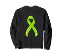Linfoma no Hodgkin Cinta Cáncer Superviviente Chemo Verde Sudadera