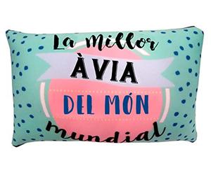 LINFORMAL Coixí Rectangular antiestrès Gran La millor àvia del món Mundial