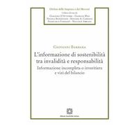 L'informazione di sostenibilità tra invalidità e responsabilità