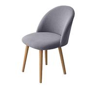 LinFortune 1er Set de fundas elásticas para sillas de comedor con respaldo curvo Asientos de acento modernos Fundas protectoras lavables para sillas sin apoyabrazos para sala de estar, cocina, hotel