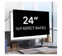 LINGDSWULING Pantalla De Privacidad Para Monitor De 24" 16:10 - Filtro Antirreflejo Y De Luz Azul Anti Luz Azul Privacy Film Extraíble Filtro Privacy Screen Filter(15.6inch/34.4x19.4 cm)