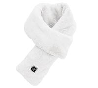 LINGJIONG Bufanda calentada, bufanda de invierno con calefacción eléctrica, bufanda de carga USB con 3 niveles de calor, almohadilla térmica para el cuello, bufanda de cuello de felpa para hombres y
