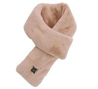 LINGJIONG Bufanda calentada, bufanda de invierno con calefacción eléctrica, bufanda de carga USB con 3 niveles de calor, almohadilla térmica para el cuello, bufanda de cuello de felpa para hombres y