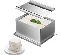 LINGJIONG Tofu Maker | acero inoxidable 304 duradero grado alimenticio | prensa alimentos fácil operar para los amantes las herramientas cocina