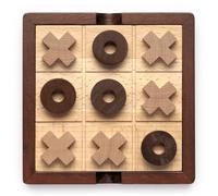 Lingle Juego de mesa de madera de lujo de 5.5 pulgadas, juego de mesa clásico para actividades familiares, elegante decoración de mesa para sala de estar, perfecto para diversión en interiores y
