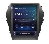 LINGLW Android 15 de 2 DIN Autoradio Pantalla Táctil de 9.7 Pulgadas para Hyundai Santafe Ix45 2013-2017 con Wi-Fi Carplay/Android Auto GPS Bluetooth,8 Core 4G+WiFi 8G+256G