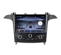 LINGLW Android 15 de 2 DIN Autoradio Pantalla Táctil de 9 Pulgadas para Ford S-MAX S MAX 1 2006-2015 con Wi-Fi Carplay/Android Auto GPS Bluetooth,4 Core WiFi 2G+32G