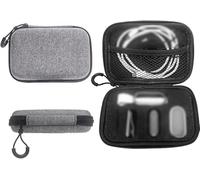 LINGMING Funda de transporte para grabadora de voz, bolsa de almacenamiento de viaje, organizador portátil, funda protectora a prueba de golpes con cuerda de mano fácil de transportar para accesorios