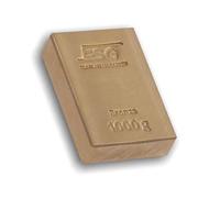 Lingote de bronce de 1kg, bellamente acuñado en refinería alemana de metales preciosos ESG