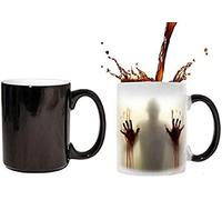 Lingstar The Walking Dead Zombies cerámica Calor Sensible Cambio de Color Taza de café té