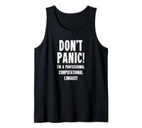 Lingüista Computacional Camiseta sin Mangas