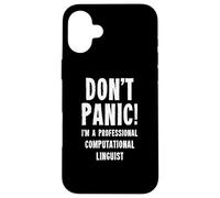 Lingüista Computacional Carcasa para iPhone 16 Plus