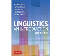 Linguistics 2nd Edition Paperback: An Introduction