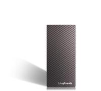 LingXuanGe La tabla de balayage de fibra de carbono mate es una herramienta para teñir el cabello para salones profesionales y peluquerías - Tabla de colorear para teñir el cabello (color: negro mate