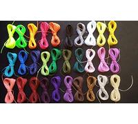 LINHASITA 150 metros 1 mm grosor de hilo encerado Linhasita 1mm, 30 colores X5 metros por color