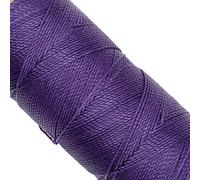 LINHASITA Bobina hilo encerado Linhasita 100gr / 170 metros 1 mm de grosor poliester (Morado)