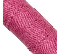 LINHASITA Bobina hilo encerado Linhasita 100gr / 170 metros 1 mm de grosor poliester (Rosa fucsia)