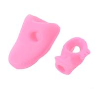 Linhexis Cello Bow Hold Trainer Flexible Rubber Rojo | Flexiona el pulgar de forma natural, promueve el tacto correcto de la intersección, material de goma, fácil de instalar