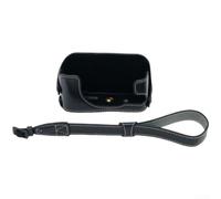 Linhexis Funda de piel sintética para cámara Sony RX1 y RX1R II, media base protectora resistente a los arañazos con batería de repuesto para acceso, bolsa de transporte compacta para fotografía y