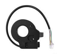Linhexis Interruptor de control de scooter intermitente para bocina para | Hecho de plástico ABS fuerte, alta resistencia al impacto, textura suave, resistente a la intemperie, larga vida útil