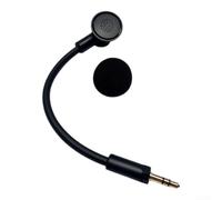 Linhexis Micrófono de repuesto para auriculares Sony INZONE-H6 desmontable | Micrófono Boom con conector chapado en oro de 3,5 mm, cápsula de condensador de brazo flexible con parabrisas de espuma para