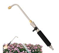 Linhubily Boquilla de presión para manguera de jardín, boquilla de lavado eléctrica para aspersor, pulverizador de riego ajustable, para jardín, al aire libre, césped, patio, terraza, entrada, acera